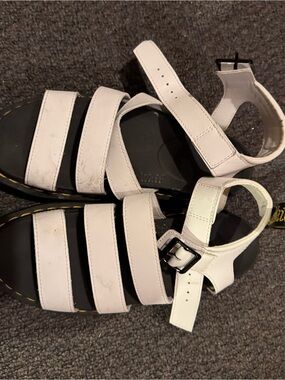 Dr. Martens Blaire Hydro Leather Strap Sandals